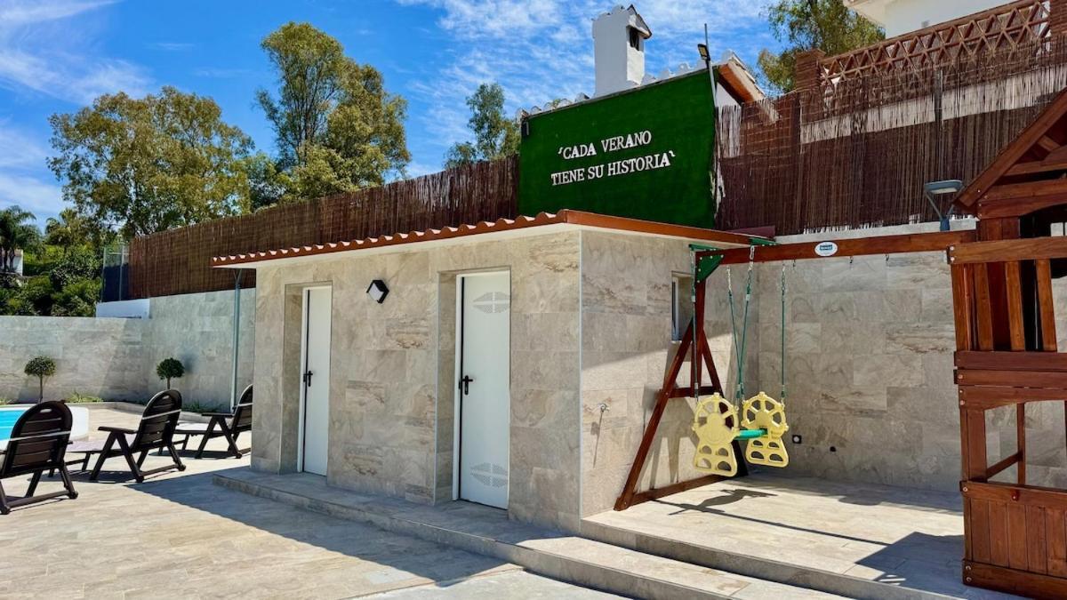 Casa Rural De Diseno Con Piscina Y Barbacoa Málaga Exterior foto