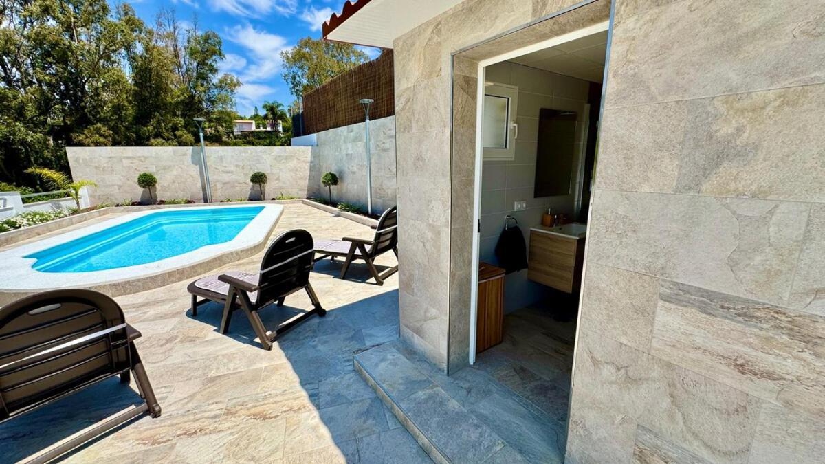 Casa Rural De Diseno Con Piscina Y Barbacoa Málaga Exterior foto