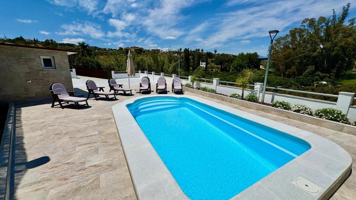 Casa Rural De Diseno Con Piscina Y Barbacoa Málaga Exterior foto
