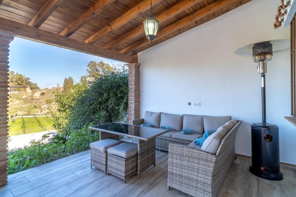 Casa Rural De Diseno Con Piscina Y Barbacoa Málaga Exterior foto