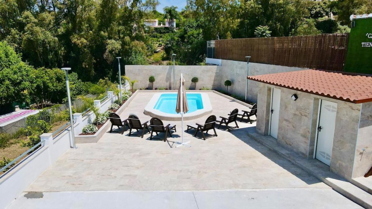 Casa Rural De Diseno Con Piscina Y Barbacoa Málaga Exterior foto