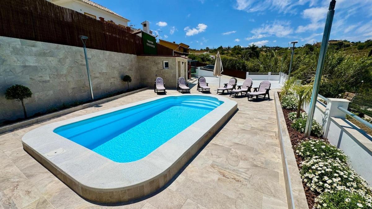 Casa Rural De Diseno Con Piscina Y Barbacoa Málaga Exterior foto